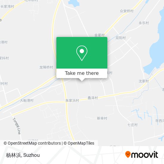 杨林浜 map