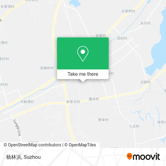 杨林浜 map