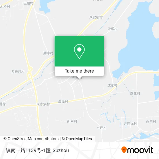镇南一路1139号-1幢 map
