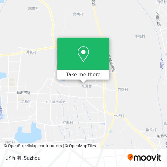 北厍港 map