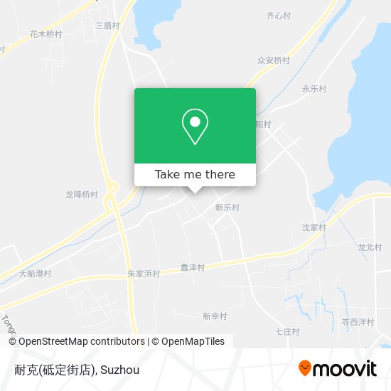 耐克(砥定街店) map