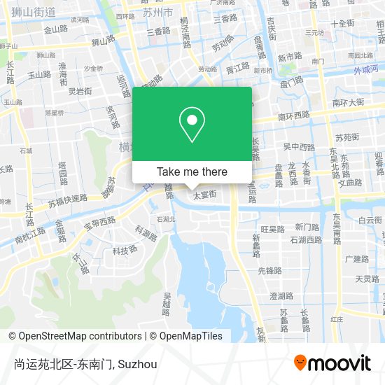 尚运苑北区-东南门 map