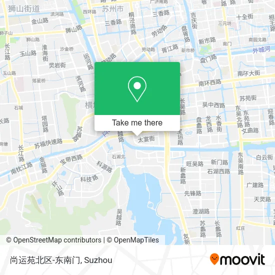 尚运苑北区-东南门 map