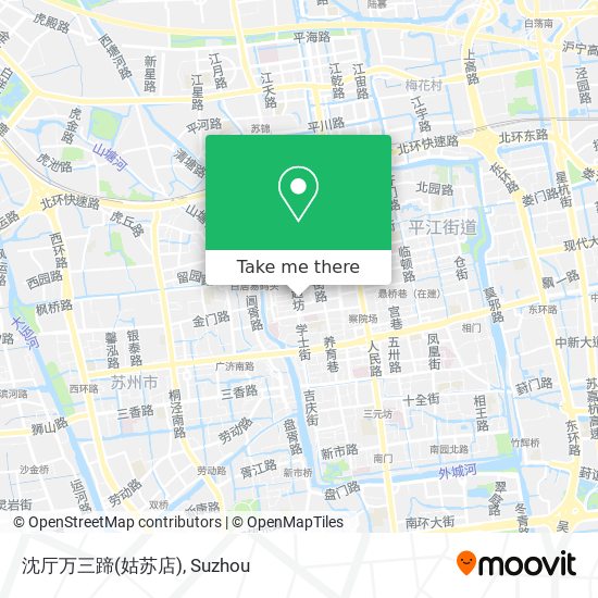 沈厅万三蹄(姑苏店) map