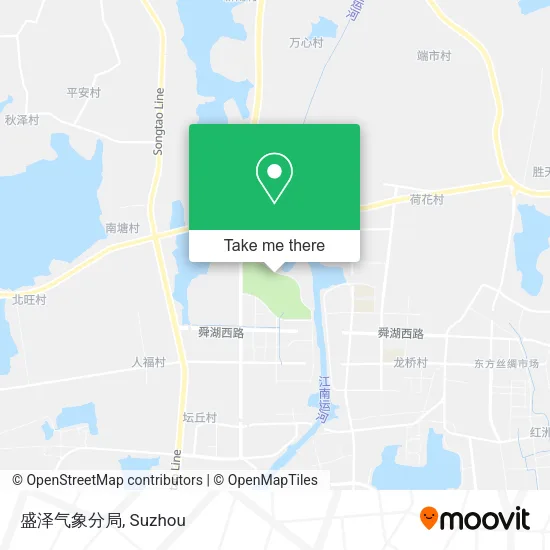 盛泽气象分局 map