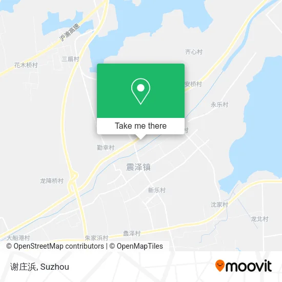 谢庄浜 map