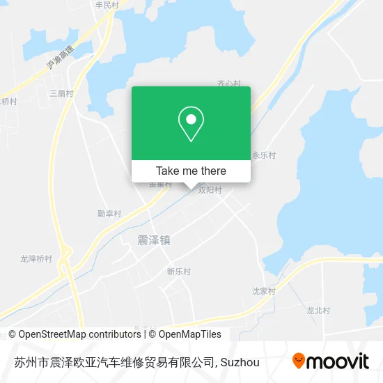 苏州市震泽欧亚汽车维修贸易有限公司 map