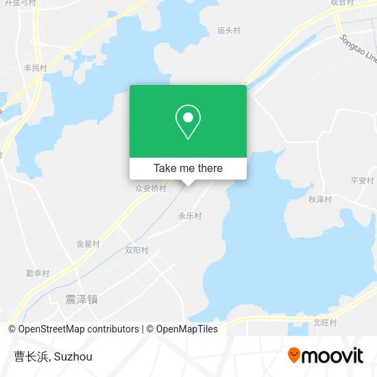 曹长浜 map
