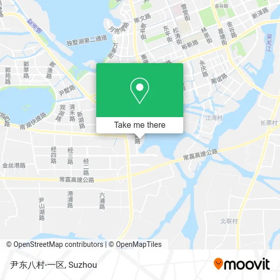 尹东八村-一区 map