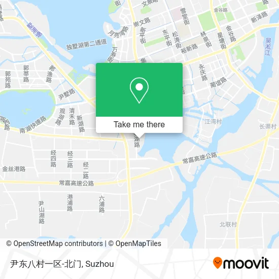 尹东八村一区-北门 map