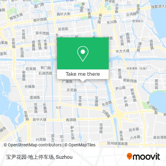 宝尹花园-地上停车场 map
