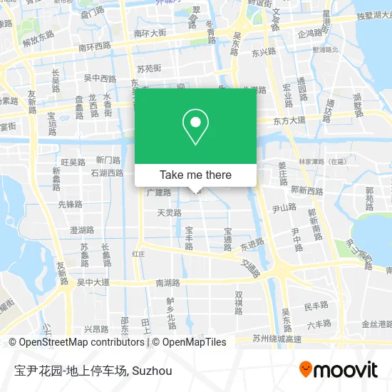 宝尹花园-地上停车场 map