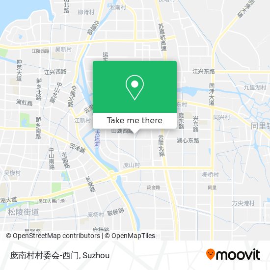 庞南村村委会-西门 map