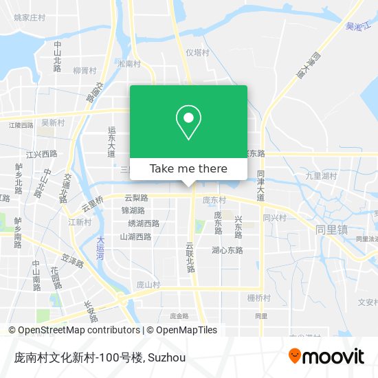 庞南村文化新村-100号楼 map