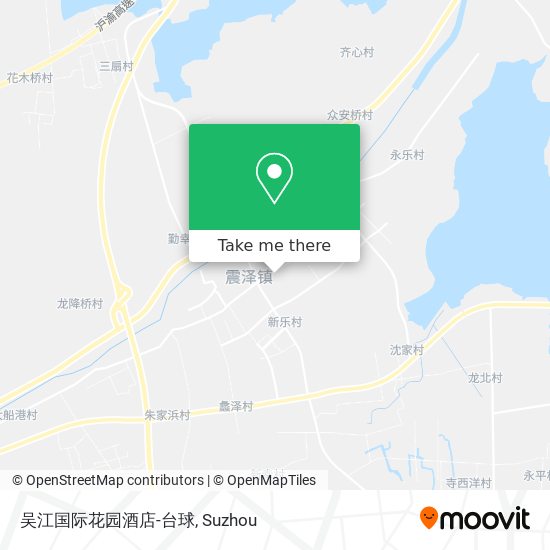 吴江国际花园酒店-台球 map