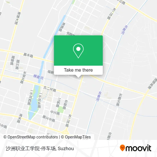 沙洲职业工学院-停车场 map