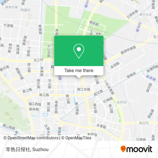 常熟日报社 map