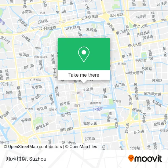 顺雅棋牌 map