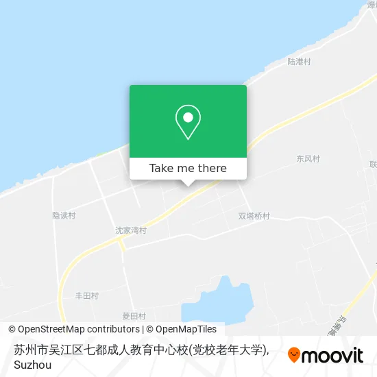 苏州市吴江区七都成人教育中心校(党校老年大学) map