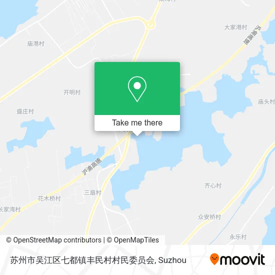 苏州市吴江区七都镇丰民村村民委员会 map