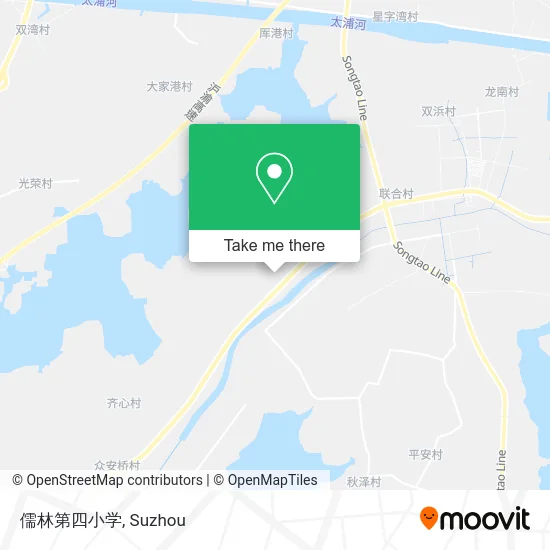 儒林第四小学 map