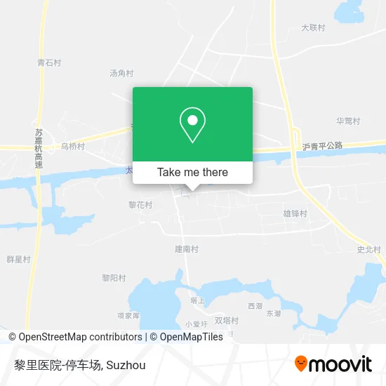 黎里医院-停车场 map