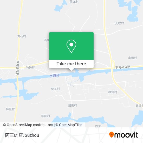 阿三肉店 map