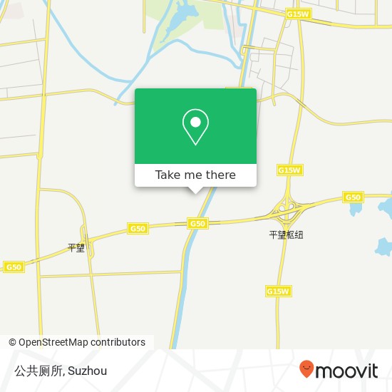 公共厕所 map