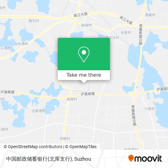 中国邮政储蓄银行(北厍支行) map