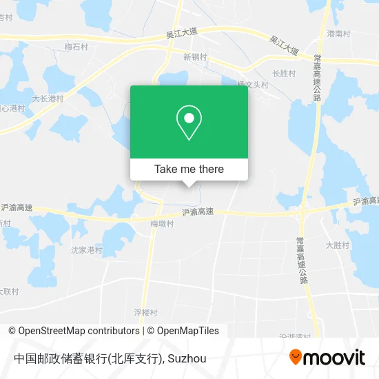 中国邮政储蓄银行(北厍支行) map