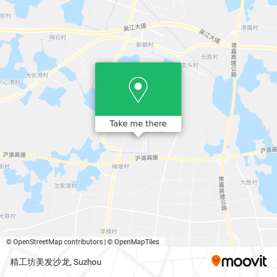 精工坊美发沙龙 map