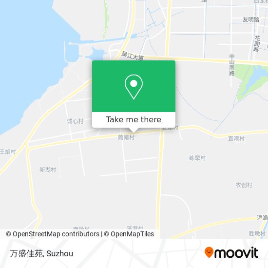 万盛佳苑 map