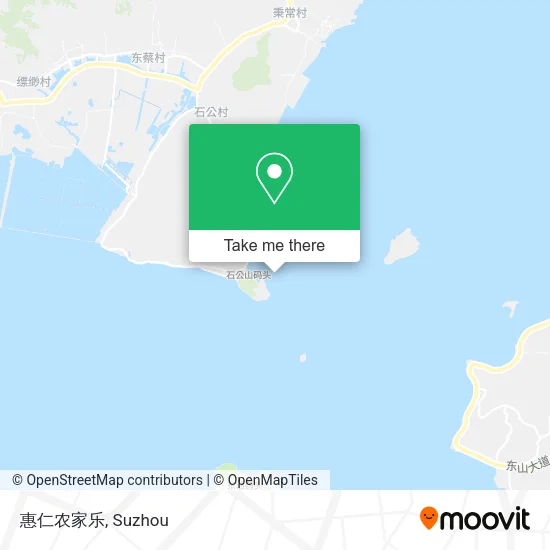 惠仁农家乐 map