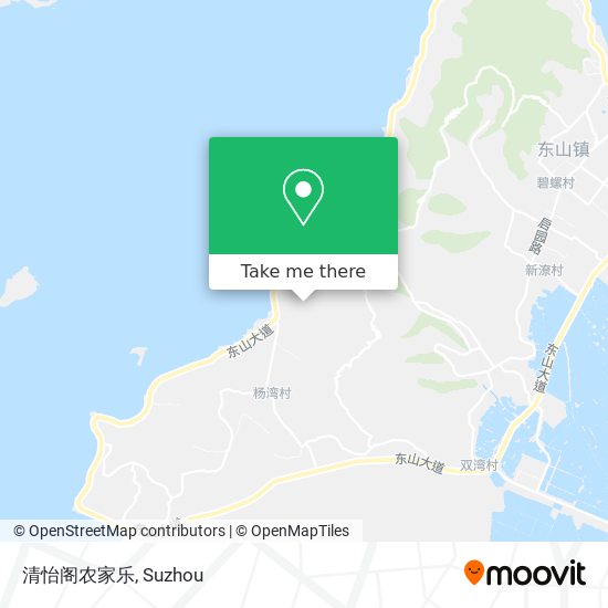 清怡阁农家乐 map