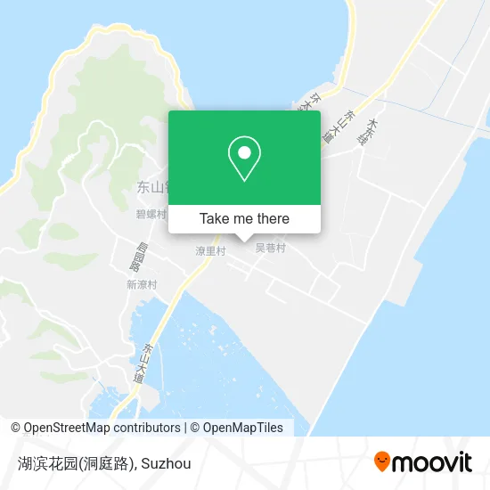 湖滨花园(洞庭路) map