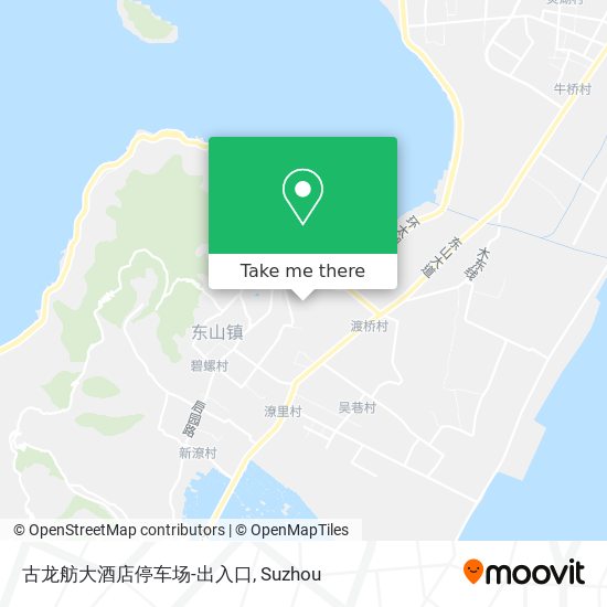 古龙舫大酒店停车场-出入口 map