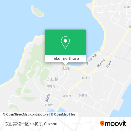 东山宾馆一区-中餐厅 map