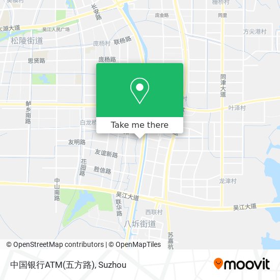 中国银行ATM(五方路) map