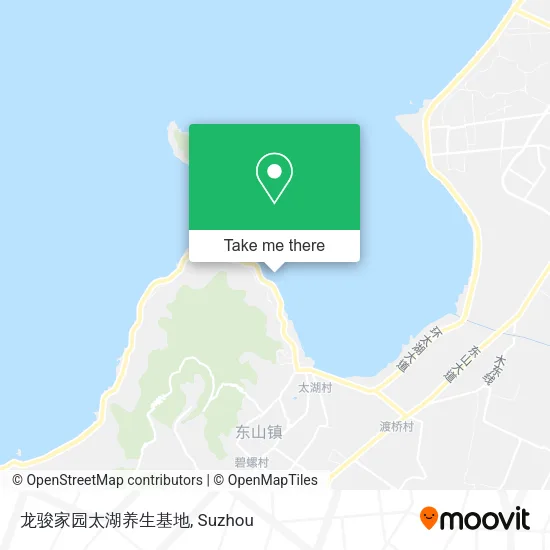 龙骏家园太湖养生基地 map