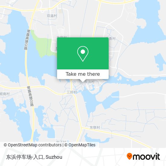 东浜停车场-入口 map
