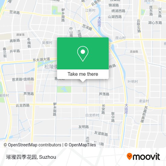 璀璨四季花园 map