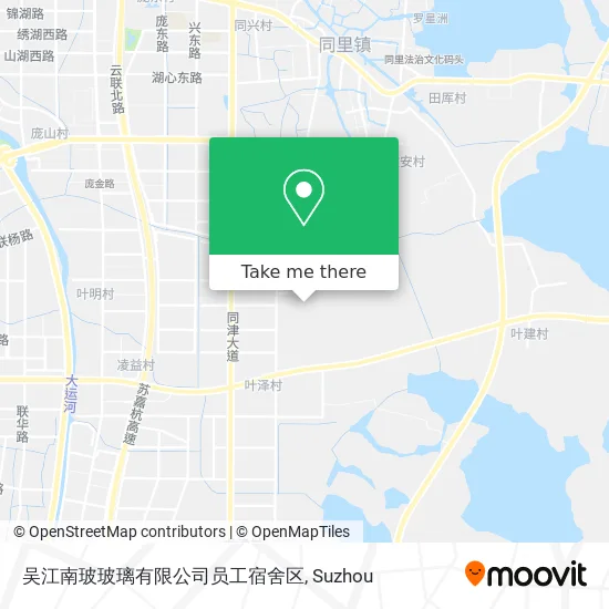 吴江南玻玻璃有限公司员工宿舍区 map