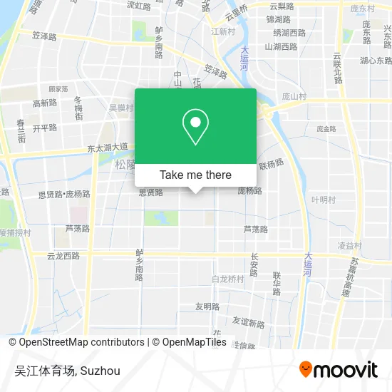 吴江体育场 map
