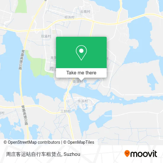 周庄客运站自行车租赁点 map