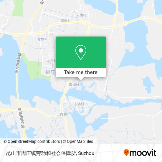 昆山市周庄镇劳动和社会保障所 map