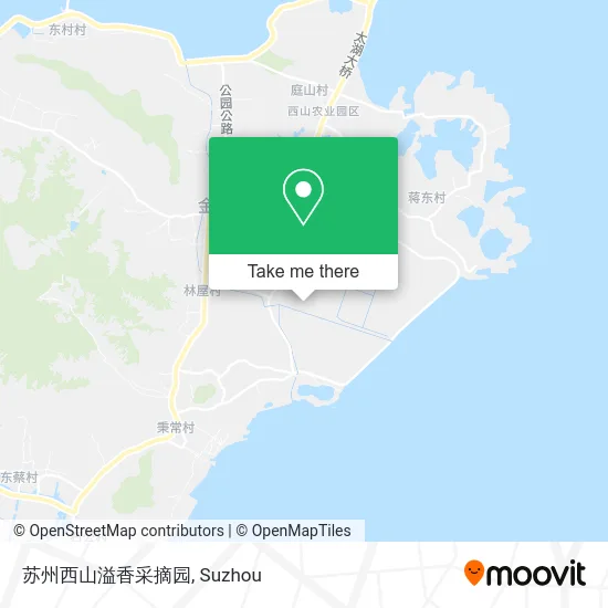 苏州西山溢香采摘园 map