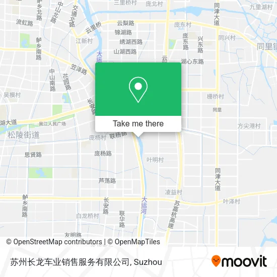 苏州长龙车业销售服务有限公司 map