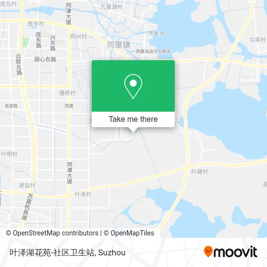 叶泽湖花苑-社区卫生站 map