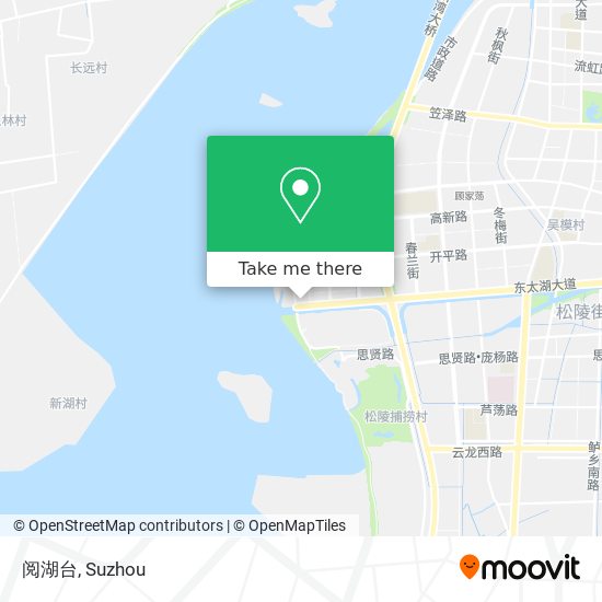 阅湖台 map