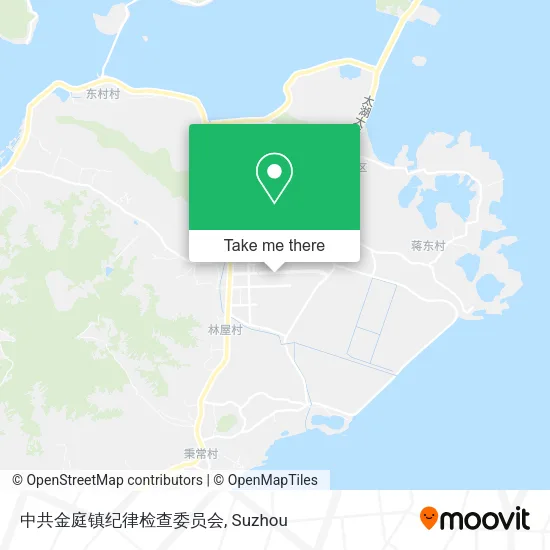 中共金庭镇纪律检查委员会 map